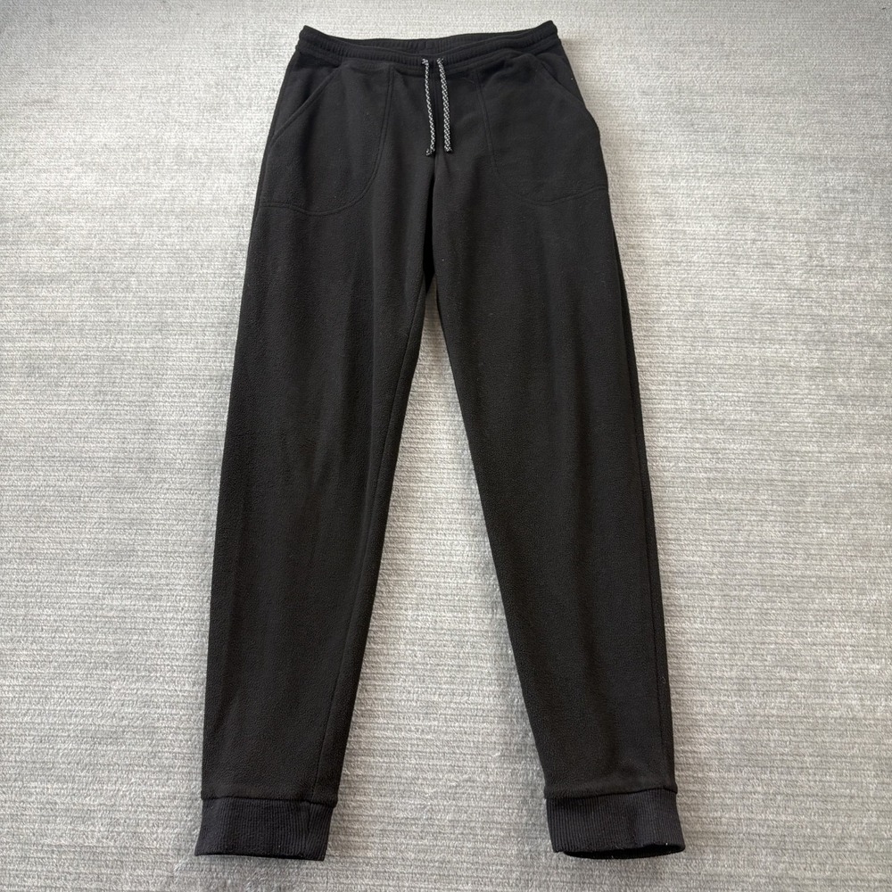 Patagonia Youth Micro D Joggers Boys XL 14 Black Skiing Layered Snowboard